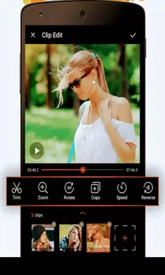 Video Editor android App screenshot 1